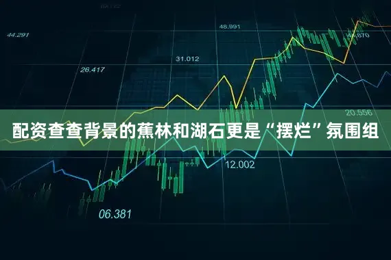 配资查查背景的蕉林和湖石更是“摆烂”氛围组